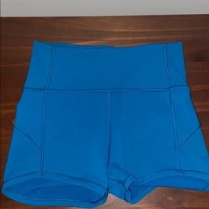 Lululemon spandex shorts